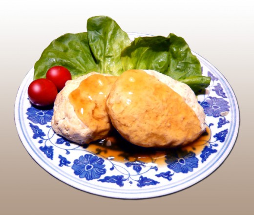 2015冬の新製品　豆腐の真薯鍋＆地鶏と豆腐のハンバーグ