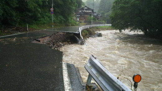 智頭町豪雨2018